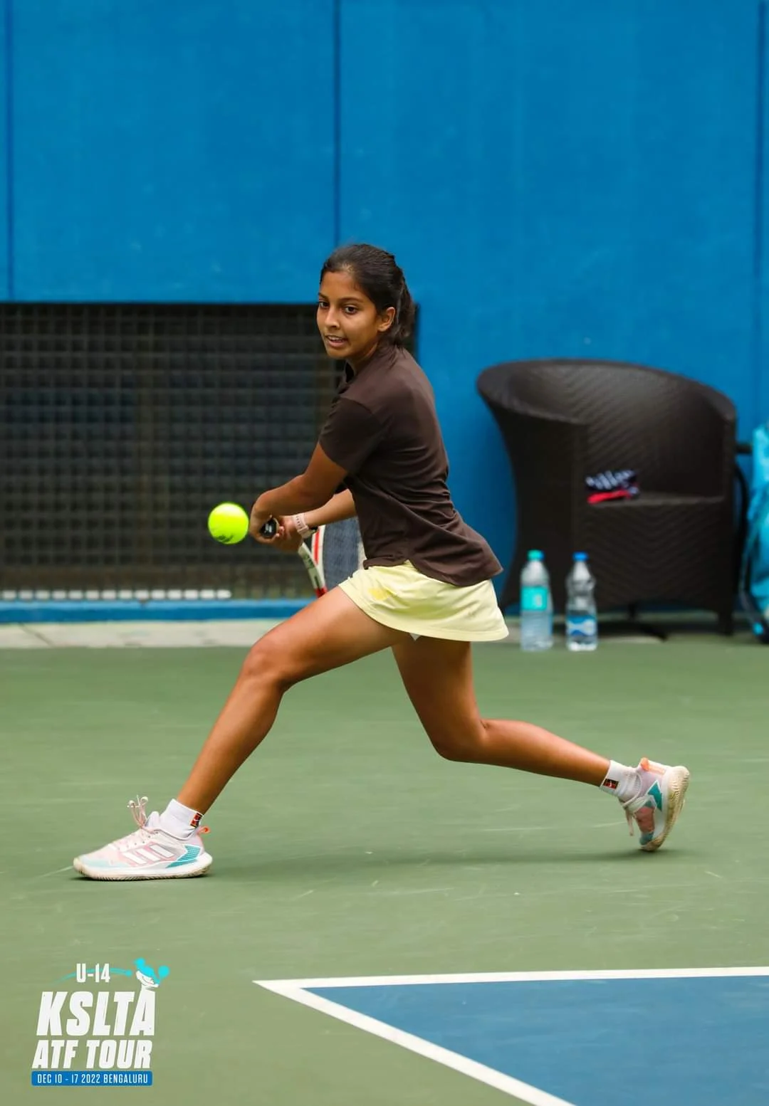 Aleena Farid playing in ATF tour